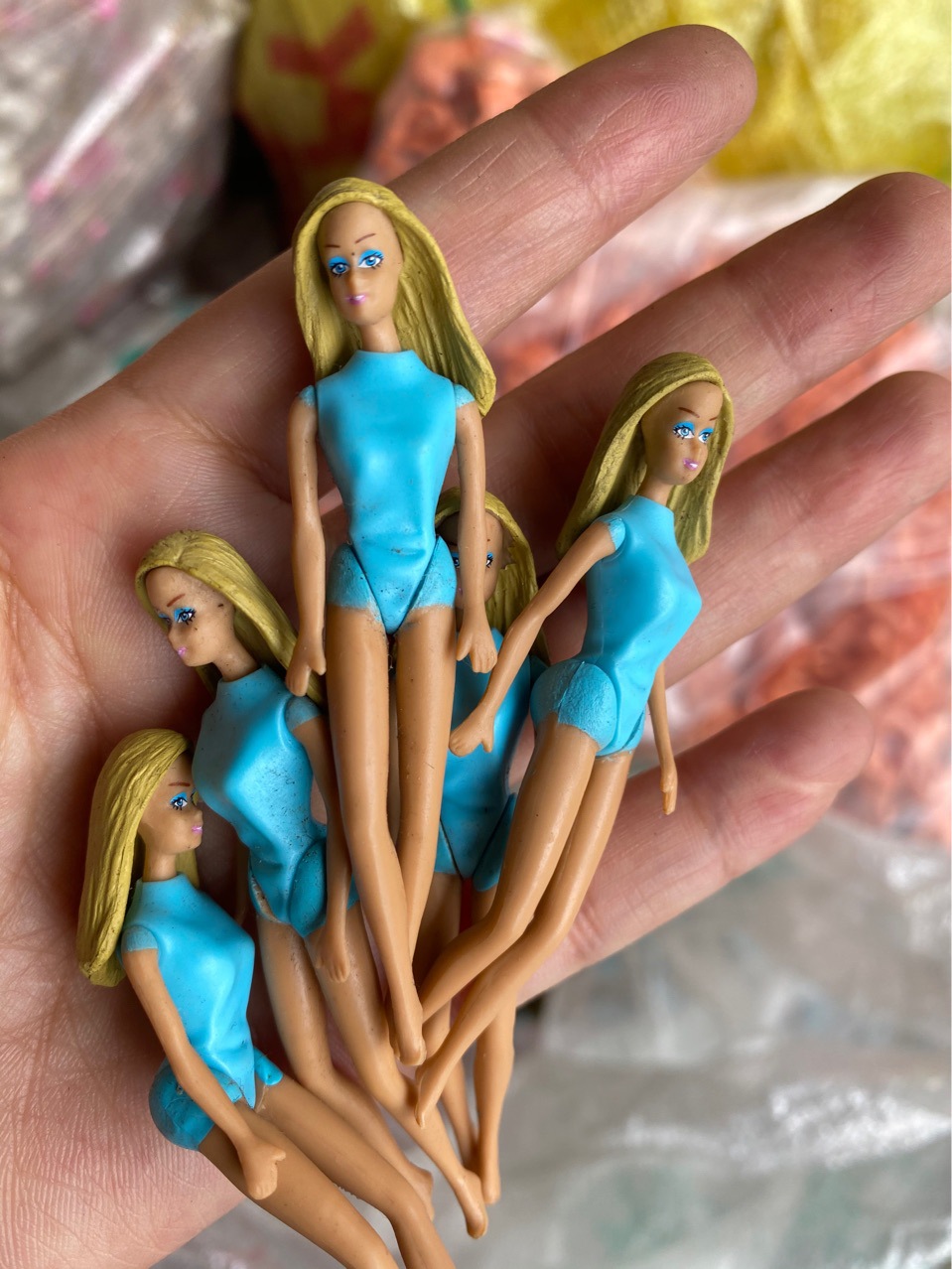 Vintage Collectible Baby Dolls - วินเทจย้อนยุคจิ๋วตุ๊กตาร่วมสาวของเล่นตุ๊กตารุ่นเล่นบ้านคอลเลกชันของขวัญ