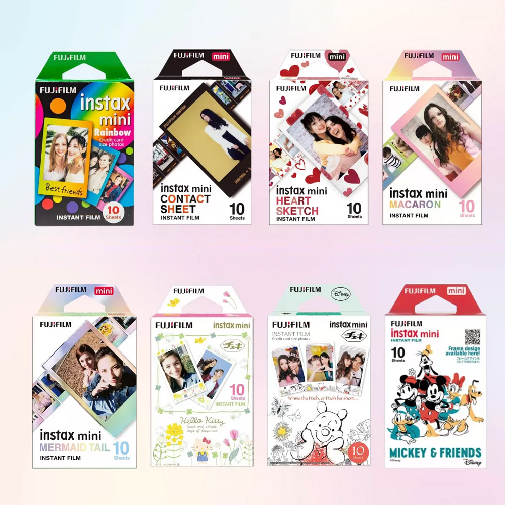 Super 8 Film Reel - ฟิล์มสี Fujifilm Instax Mini สำหรับกล้อง FUJI