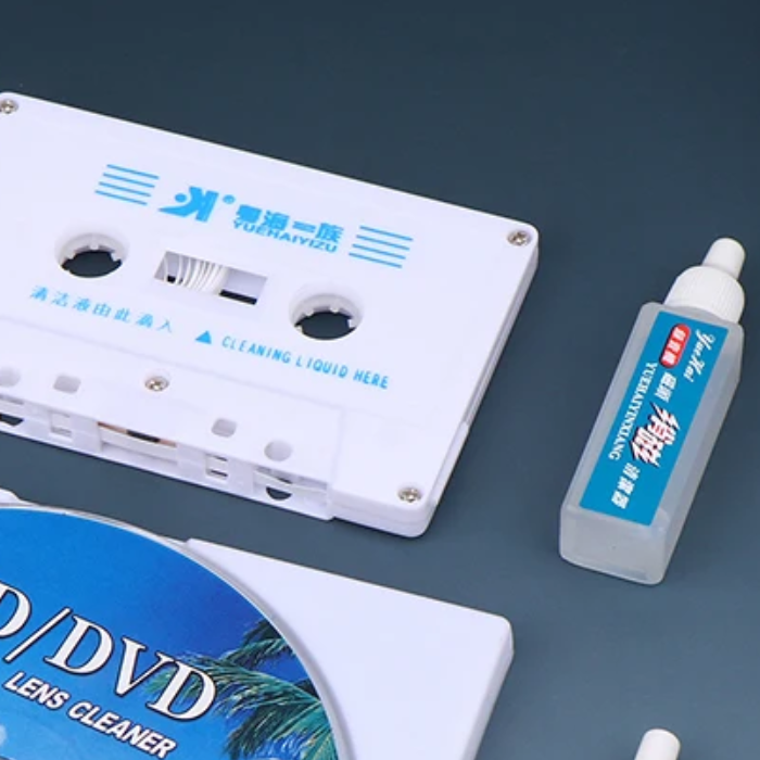 Cassette Tape Head - น้ำยาทำความสะอาดเลนส์เครื่องเล่นซีดี วีซีดี ดีวีดี น้ำยาทำความสะอาดหัวเทปคาสเซ็ตต์ เครื่องลบแม่เหล็ก น้ำยาทำความสะอาดหัวเทปคาสเซ็ตต์แบบเปียก/แห้ง
