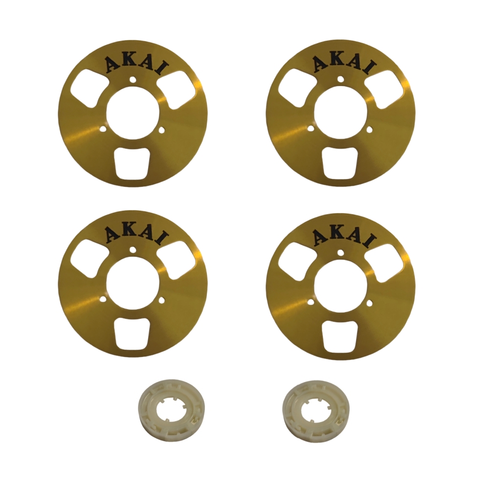Super 8 Film Reel - โลหะขัดเงาแบบกําหนดเอง (อลูมิเนียม) ม้วนเพื่อม้วนเทปคาสเซ็ตชุดเทปคาสเซ็ตตกแต่ง DIY (แพ็ค 4