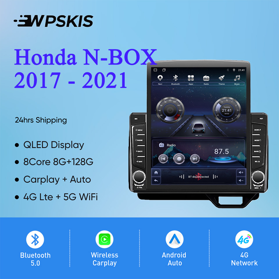 Cassette Tape Head - 8Core 8G + 128G CarPlay Auto