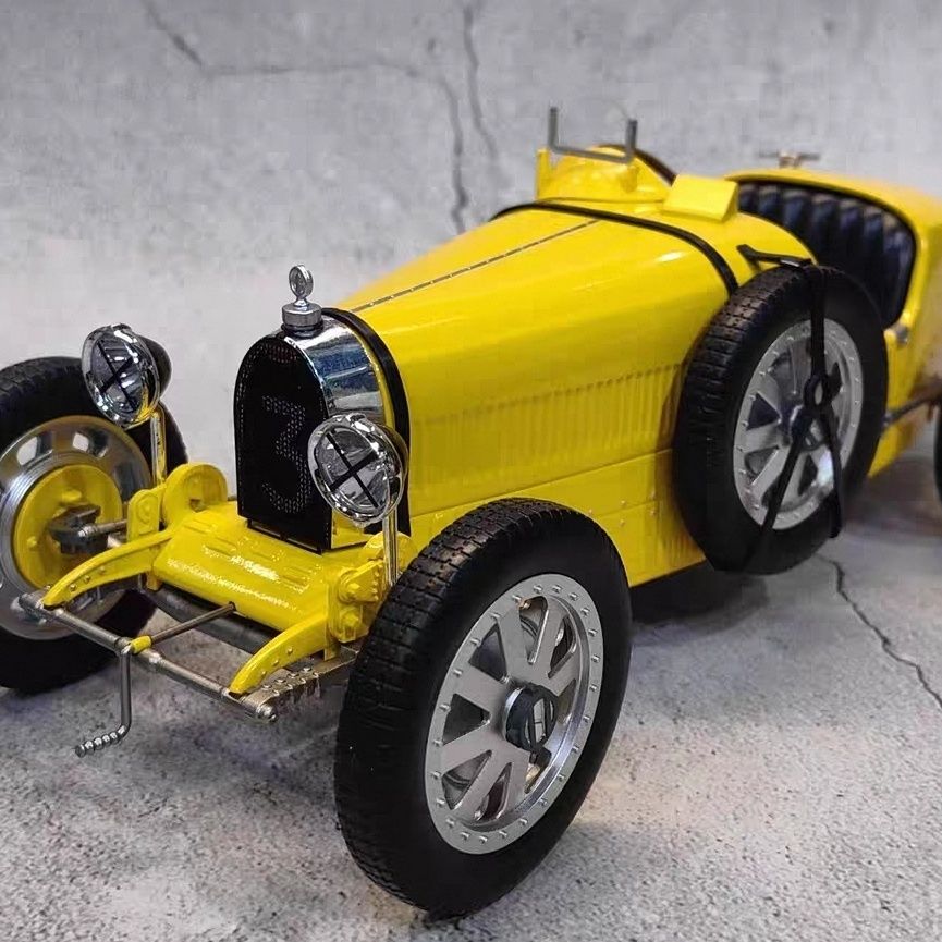 Vintage Collectible Cars - NOREV 1/12 บูกัตติ T35 รถคลาสสิกแบบเปิดประทุน รุ่นสะสม