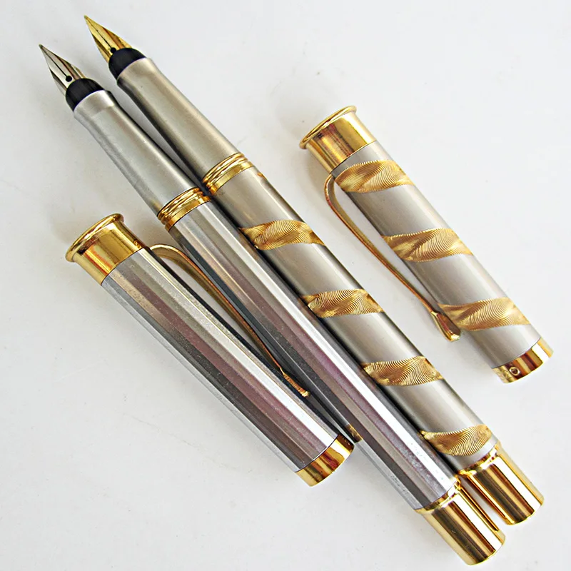 Vintage Collectible Pens - ปากกาหมึกซึมวินเทจหายาก ยงเฉิง 820 หัวปากกาละเอียดพร้อมแกนโลหะ สำหรับสำนักงาน คอลเลกชันเครื่องเขียนประจำวัน