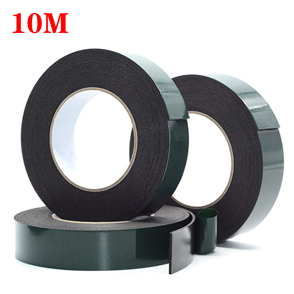 Super 8 Film Reel - 10M PE โฟมเทปกาวสองหน้า 8-50 ซม.ความกว้างหนาฟองน้ําฟิล์มสีเขียวสีดํากันกระแทกกันน้ํา super