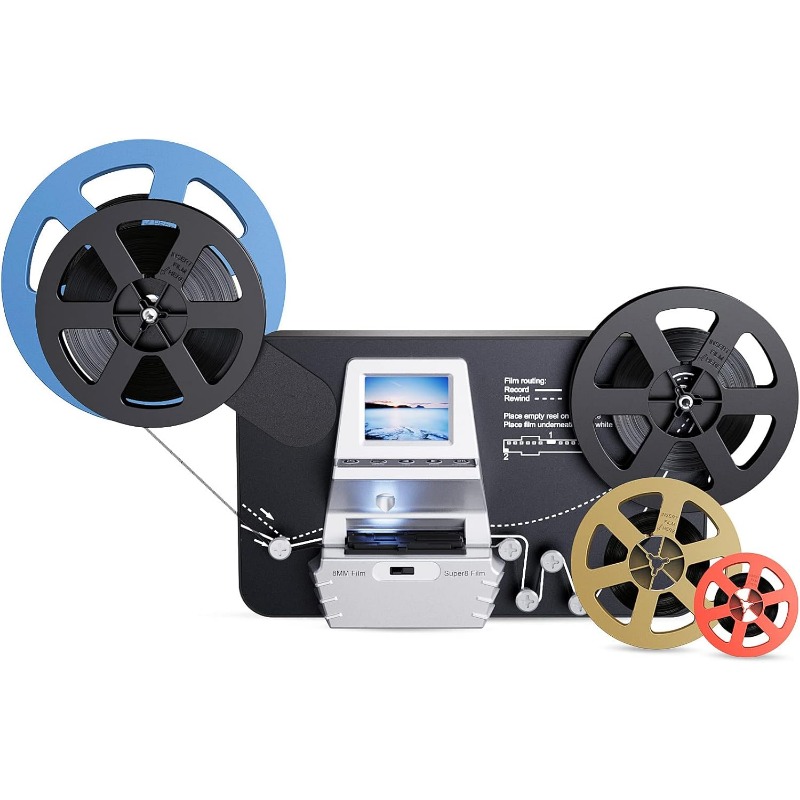 เครื่องแปลงฟิล์ม 8 มม. และซูเป - Super 8 Film Reel บทวิจารณ์และราคา