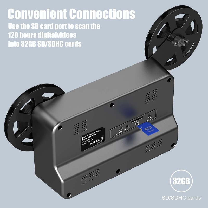 เครื่องแปลงฟิล์ม 8 มม. และซูเป - Super 8 Film Reel บทวิจารณ์และราคา