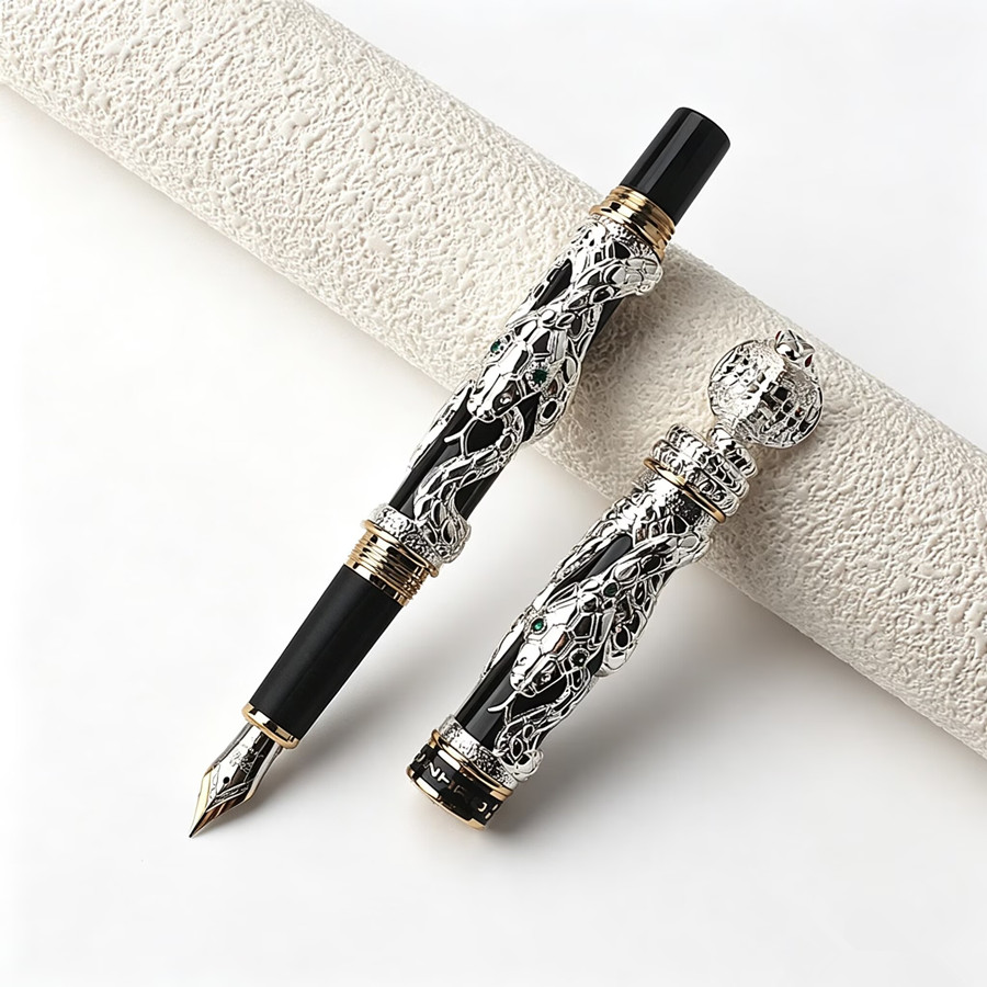 ปากกาหมึกซึมลายงูสุดหรูจากจินห - Vintage Collectible Pens บทวิจารณ์และราคา