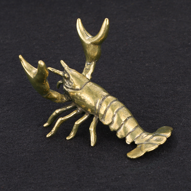 ของตกแต่งรูปกุ้งก้ามกรามทองเหล - Vintage Collectible Pens บทวิจารณ์และราคา
