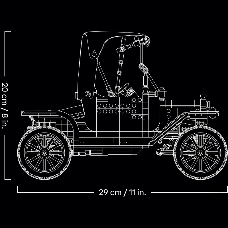 ชุดบล็อกตัวต่อรถยนต์รุ่น T วิน - Vintage Collectible Cars บทวิจารณ์และราคา