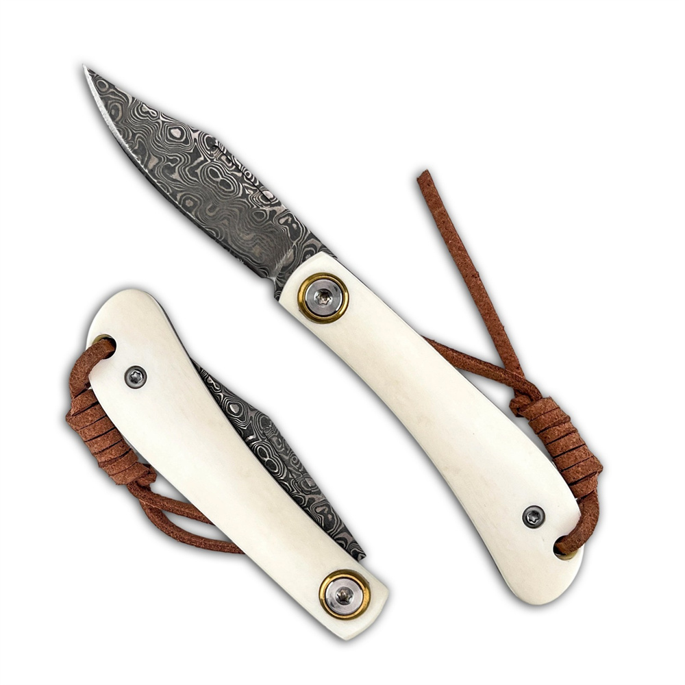 มีดพับวินเทจลายดามัสกัสขนาดกะท - Vintage Collectible Pocket Knives บทวิจารณ์และราคา