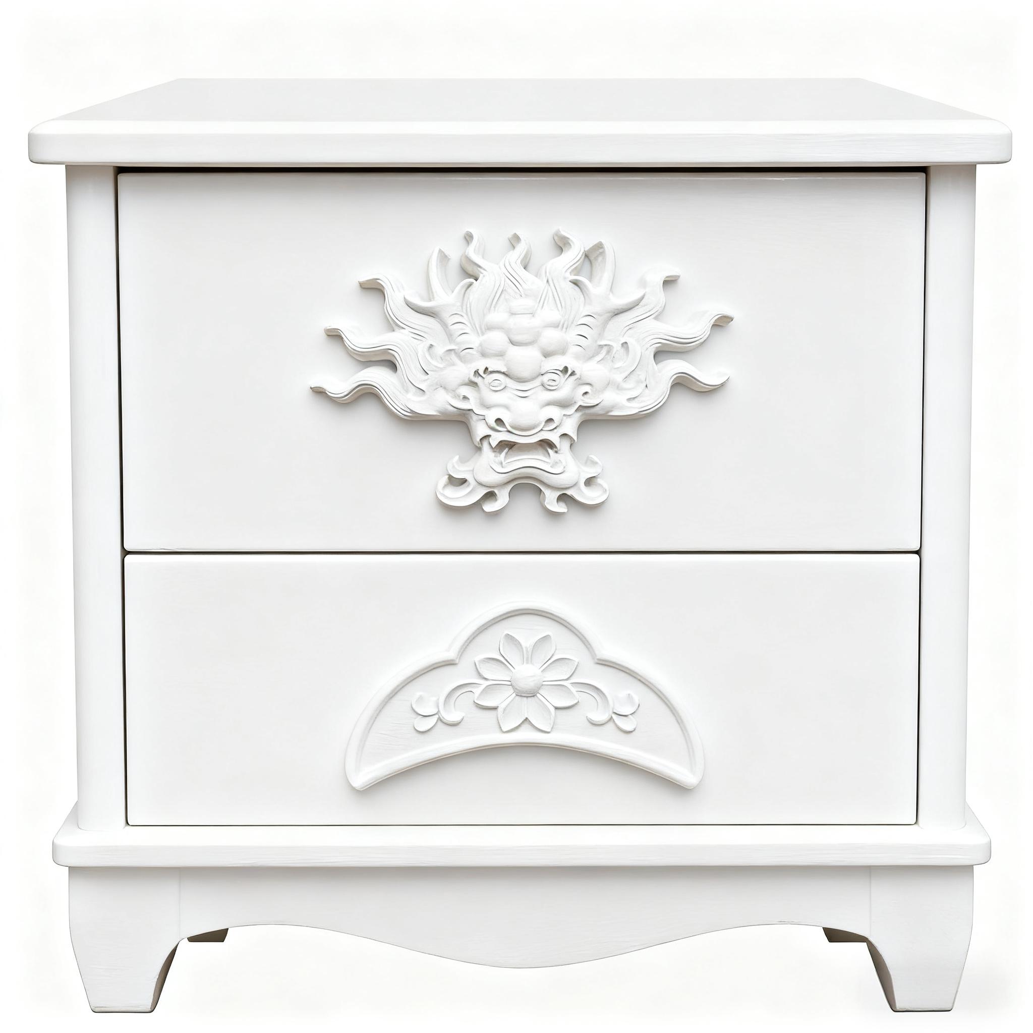 งานไม้แกะสลักลายมังกรและสิงโตส - Vintage Things Collection บทวิจารณ์และราคา