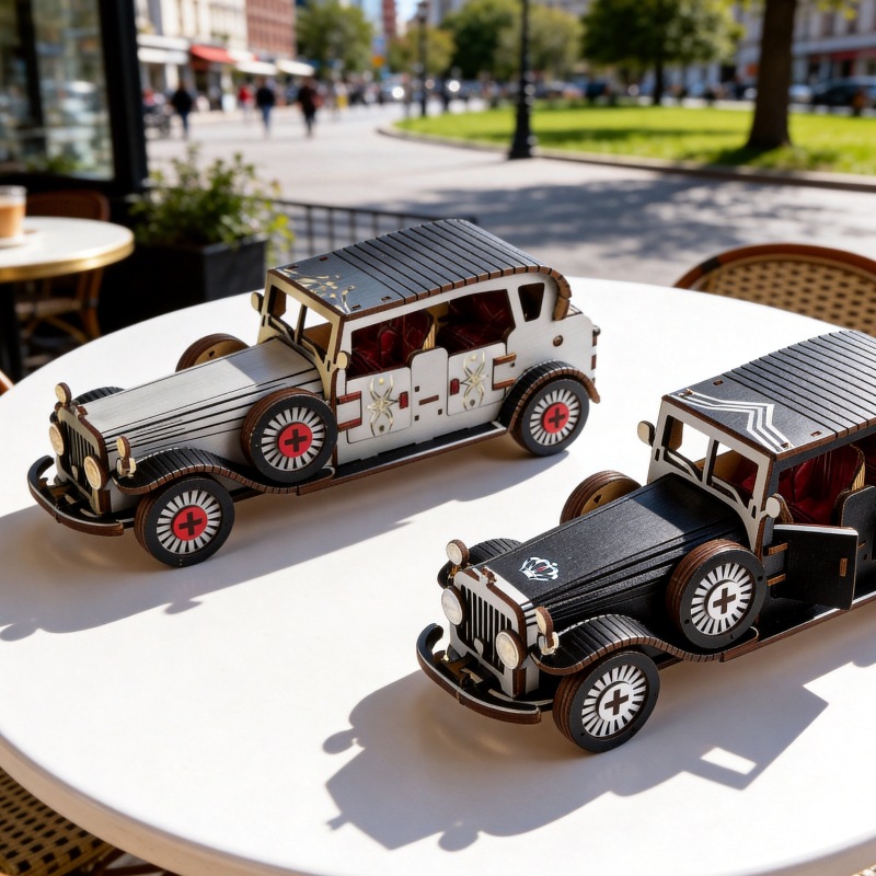 ชุดประกอบโมเดลรถคลาสสิกวินเทจ  - Vintage Collectible Cars บทวิจารณ์และราคา