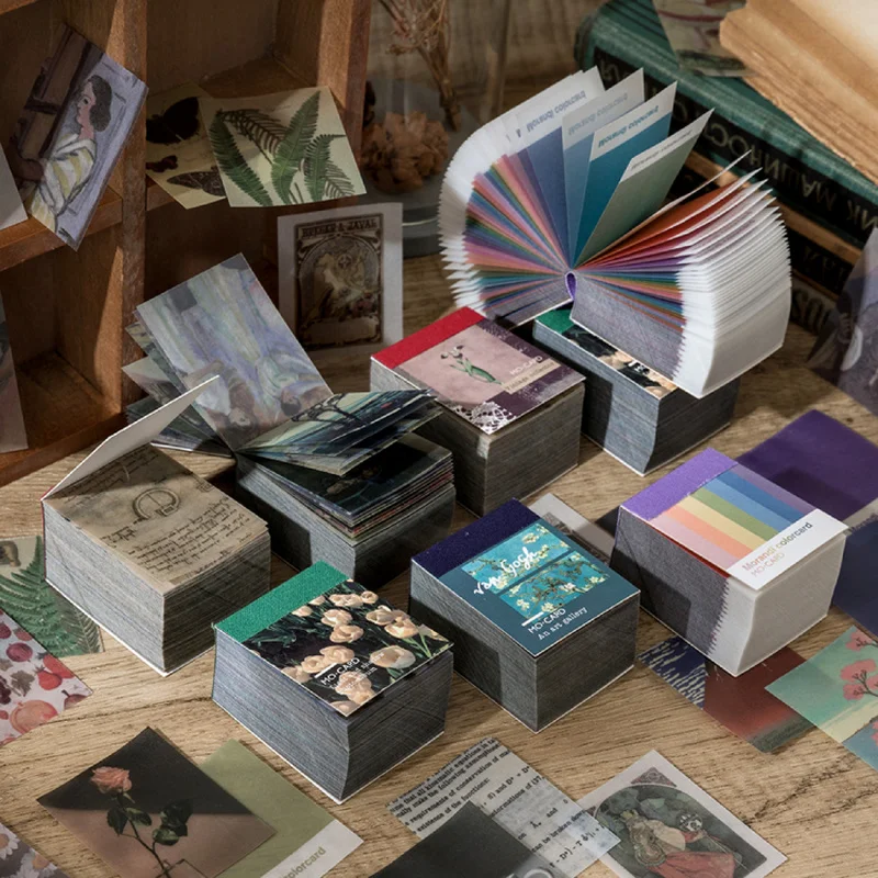 366 ชิ้นสมุดภาพกระดาษหัตถกรรม  - Vintage Things Collection บทวิจารณ์และราคา