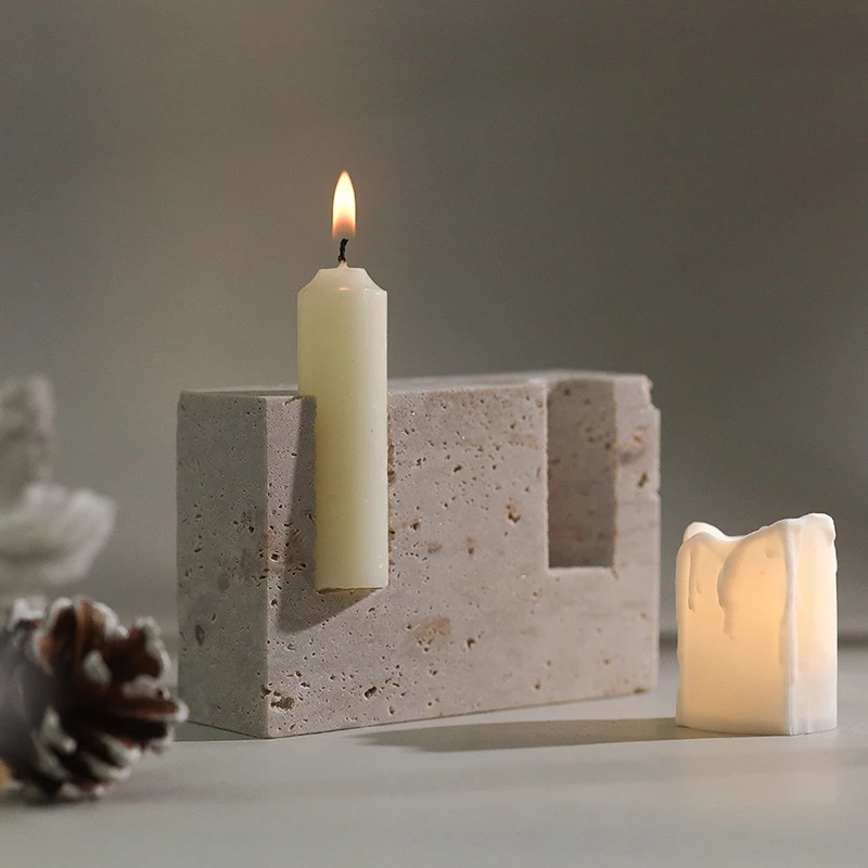 เชิงเทียนหินอ่อน 2 รู แบบวินเท - Collectible Vintage Matches บทวิจารณ์และราคา