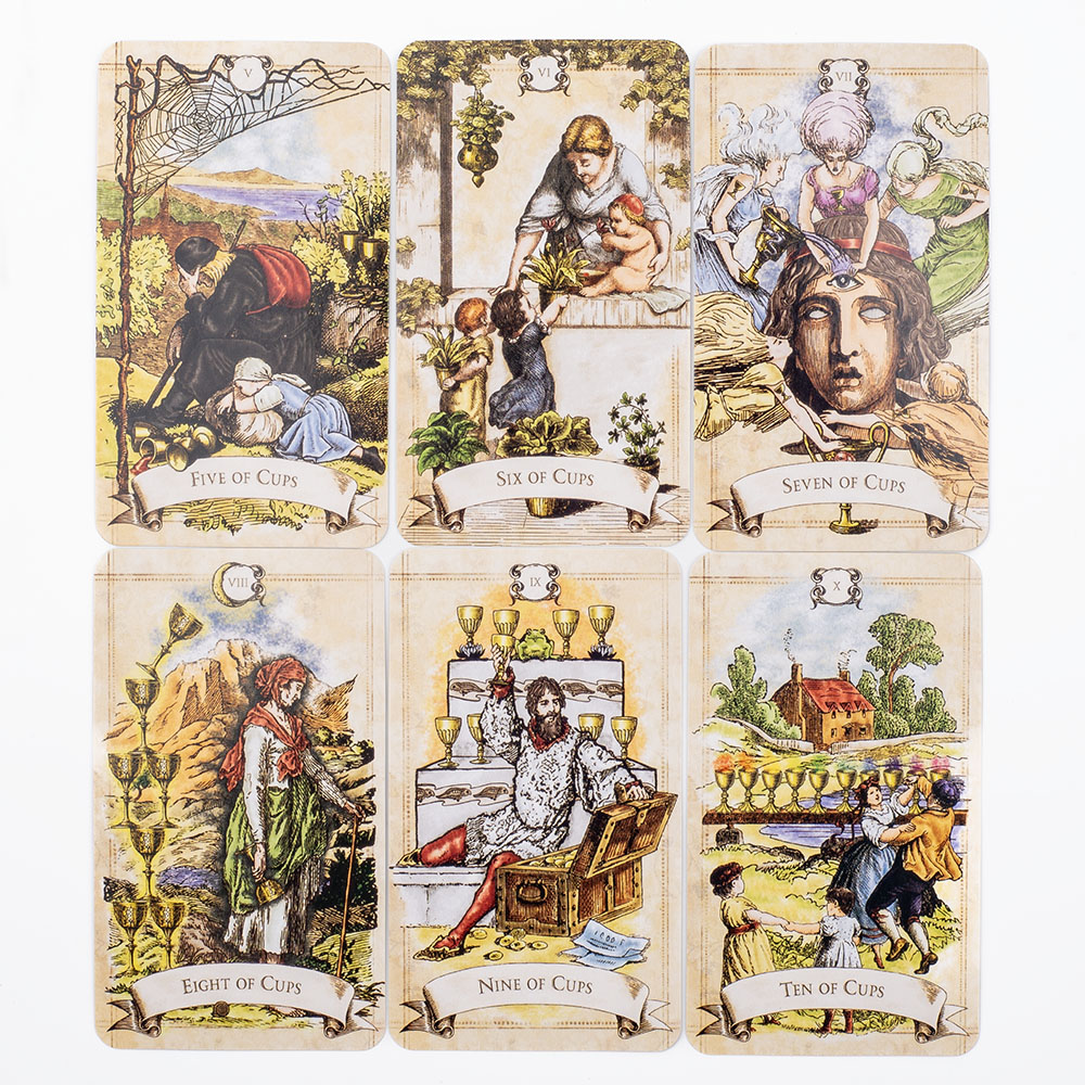 ไพ่ทาโรต์แบบเก่า79ใบ Oracle ภา - Vintage Collectible Cards บทวิจารณ์และราคา