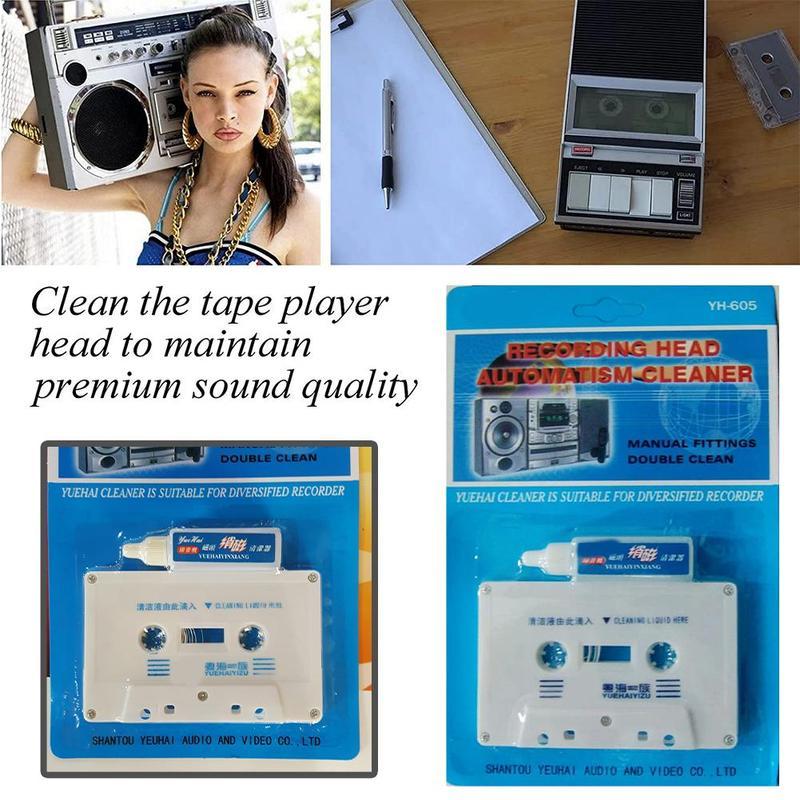 น้ำยาทำความสะอาดเทปใหม่ สำหรับ - Cassette Tape Head บทวิจารณ์และราคา