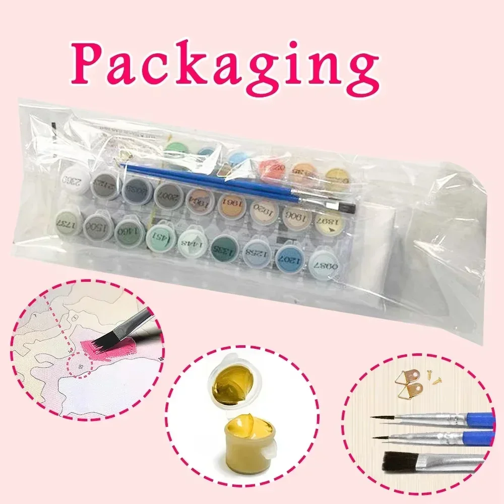 ภาพวาดสีน้ำมันดิจิทัลตามตัวเลข - Vintage Things Collection บทวิจารณ์และราคา