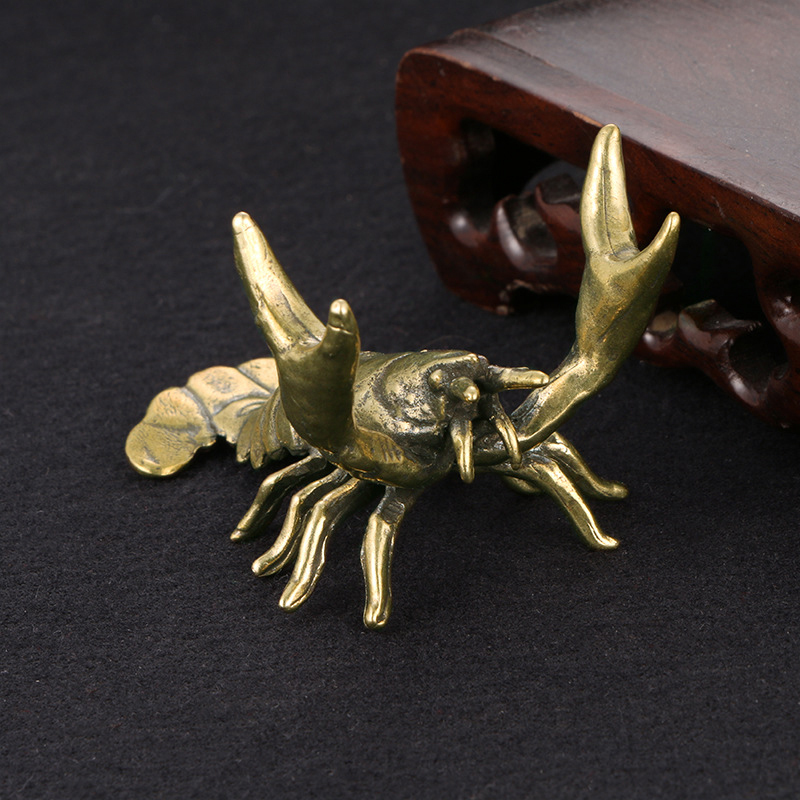 【F】ของตกแต่งรูปกุ้งก้ามกรามทอง - Vintage Collectible Pens บทวิจารณ์และราคา