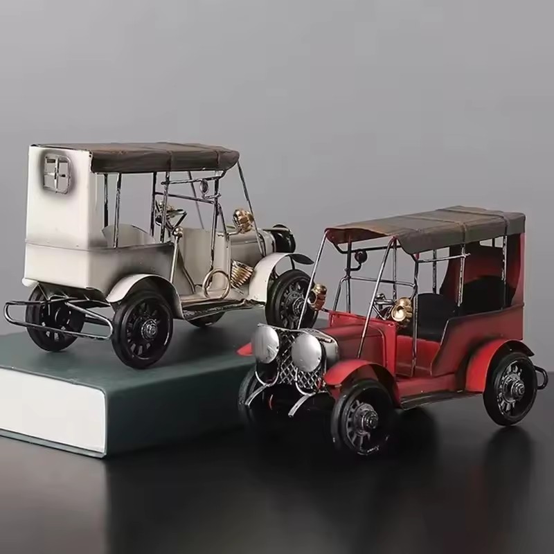 Retro Nostalgic ดีบุกโบราณรถ A - Vintage Collectible Cars บทวิจารณ์และราคา