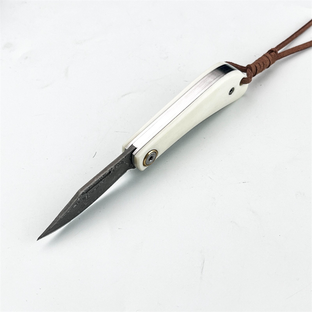 มีดพับวินเทจลายดามัสกัส ด้ามทำ - Vintage Collectible Pocket Knives บทวิจารณ์และราคา